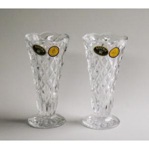 バカラ（Baccarat） ウェーブ フラワーベース（22cm） : SELECTORS