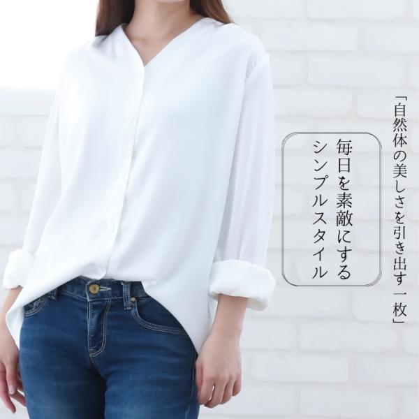 ファッション レディース トップス ブラウス 長袖 オフィスカジュアル ボウタイ