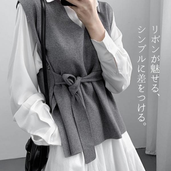 ファッション レディース トップス  ベストノースリーブ  ワンサイズのみ 大人女子