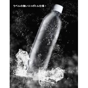 Powerful炭酸水 ラベルの無いエコボトル仕様 九州産天然水使用 500ml (2ケース48本) 強炭酸水＊２営業日以内に発送させて頂きます。