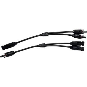 ソーラーパネル並列接続用二股ケーブル　ce-sp200専用