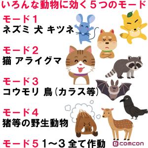 ダブル 超音波 猫よけ 対策 最強 超音波 ソ...の詳細画像3