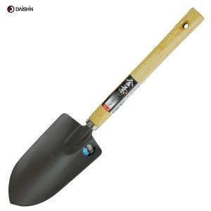 DAISHIN（大進） 木柄 ステンレス スコップ（太） 芋掘り 軽量 丈夫 穴