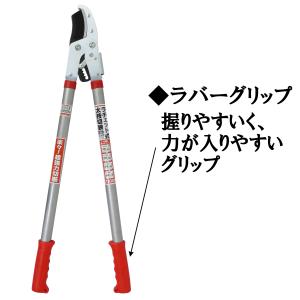 大進 ラチェット式 太枝切鋏 替刃 付き ふと...の詳細画像5