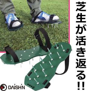 大進 芝 スパイク 靴 園芸 芝 エアレーショ...の詳細画像1