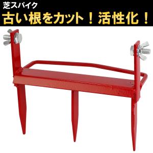 キンボシ 芝生手入れ用具 3点オールセット (ローンスパイク＋
