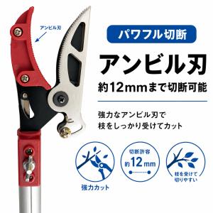 ちょうどいい2m 超軽量620g 鋸刃付き 大...の詳細画像1