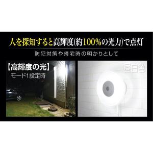 センサーライト 屋外 LED コンセント式 人...の詳細画像5