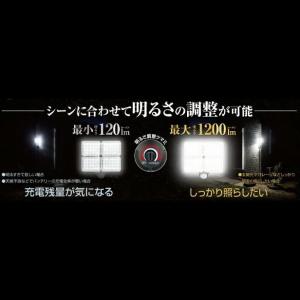 大進 センサーライト 屋外 ソーラー 人感 防...の詳細画像3