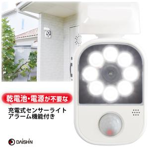 ムサシ RITEX LEDセンサーライト C-AC8160 防犯カメラ 8W×2灯
