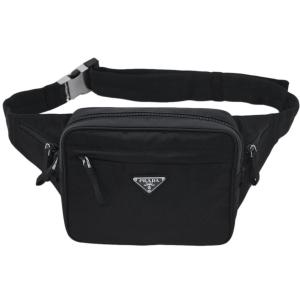 プラダ バッグ 2vl001 メンズ ウエストバッグ ボディバッグ Tessuto シルバー金具 Montagn ファッション Nero Tessuto ナイロンブラック シルバー金具 アウトレット 2vl001tmt Ner ブランド Come 千客万来や