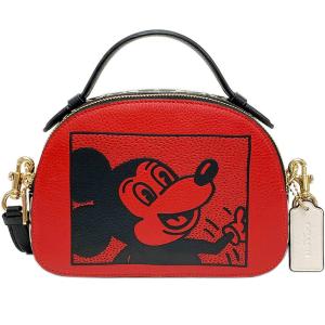 コーチ COACH ショルダーバッグ 2WAY サッチェル ディズニー×キース