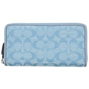 コーチ 長財布 ☆COACH☆ アコーディオン ウォレット シグネチャー