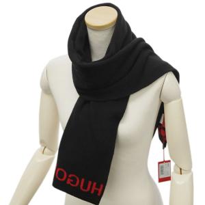 ヒューゴ ボス マフラー ボス メンズ ロゴ ブラック レッド アウトレット Www Clubdeportivojosevalenciano Com