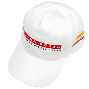 プラダ 帽子 LRH018 キャップ ルナ・ロッサ コットン100％  ビアンコ ホワイト/マルチカラー Mサイズ｜come