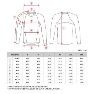 【氷撃α】冷感シャツ長袖クルーネック ブラック...の詳細画像3