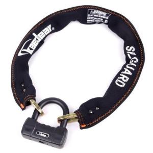 SP-GUARD パッドロック&チェーン 1000mm KDR-LK2S カエディアの商品画像