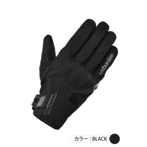 あすつく アーバニズム/Urbanism アーバンプロテクトウィンターグローブ バイク/メンズ/秋冬 ブラック Lサイズ UNG-234