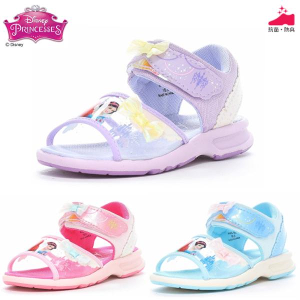 ムーンスター ＤＮ Ｃ１３５１ ディズニー プリンセス 女の子 子供サンダル シンデレラ アリエル ...