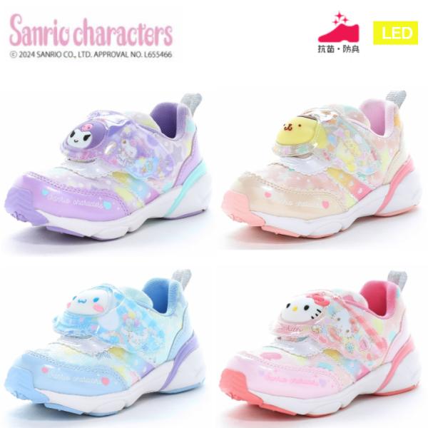 ムーンスター サンリオ キャラクターシューズ ＳＡ Ｃ０４０ＬＥ クロミ ポムポムプリン シナモロー...
