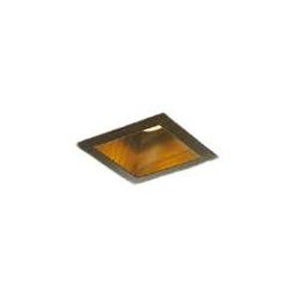 コイズミ LED角型ダウンライト 高気密SB 100W相当 調光 広角 埋込穴□75 木目柄 電球色...