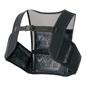 あすつく AITOZ(アイトス)COOLIMPACT アイスベスト アイスパック４個付 男女兼用 フリーサイズ/XL AZ-865932