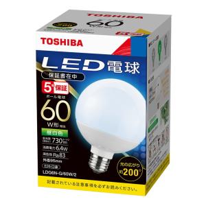 TOSHIBA（東芝） 東芝ライテック LED電球 ボール電球形 口金E26 外径