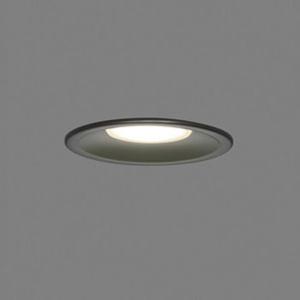 東芝ライテック LEDベースダウンライト 白熱灯器具60W相当 φ100 防湿 一体型 調光不可 ブラック 温白色：LEDD87050WW(K)-LS