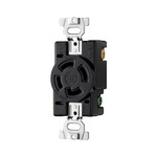 パナソニック 配線器具 WF2430B 接地3P30A 引掛埋込コンセント (ブラック)