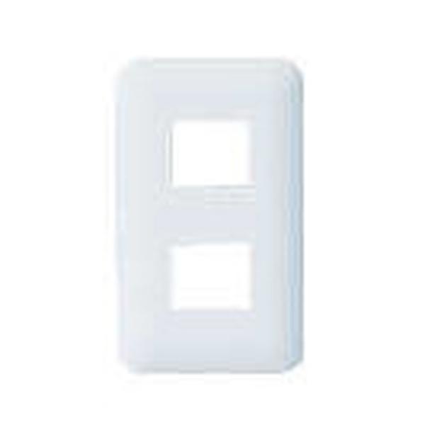 パナソニック 配線器具 WTF7002W コスモシリーズワイド21 コンセントプレート (2コ用)ホ...