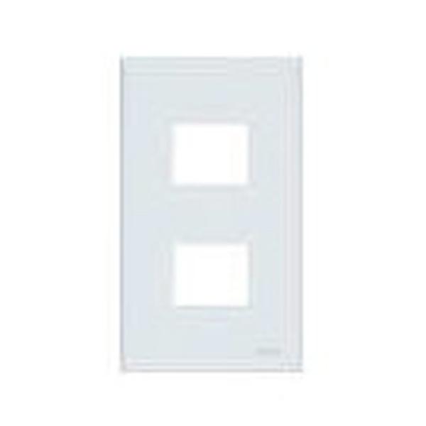 パナソニック 配線器具 WTF8002W コスモシリーズワイド21 コンセントプレート2コ用 (ホワ...