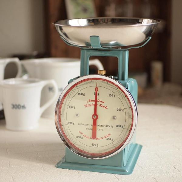ダルトン スケール 1kg グレーグリーン はかり キッチン アンティーク調