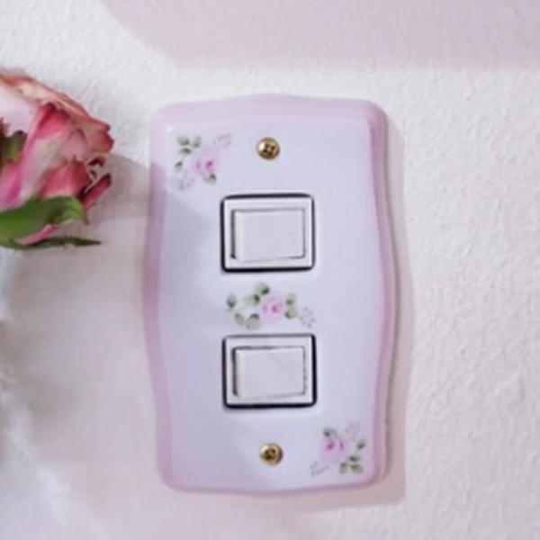 イマン エマ  スイッチプレート コンセントカバー 2穴 アンティーク調