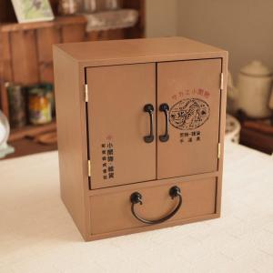 救急箱 レトロ 2段 薬箱 アンティーク調 : 雑貨屋カンフィ - 通販