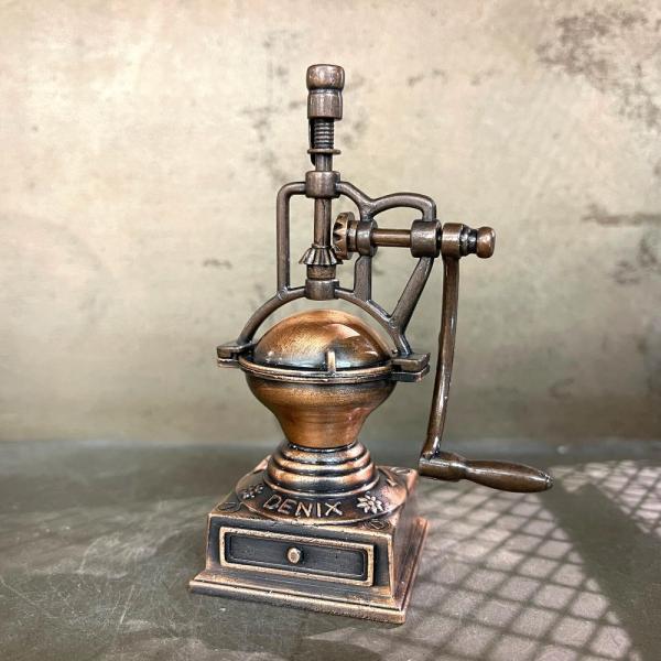 アンティーク シャープナー 鉛筆削り オブジェ ミニチュア コーヒーロースター