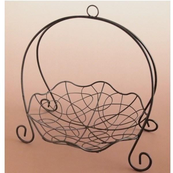 ワイヤー雑貨  インテリア雑貨　ワイヤーテーブルバスケット