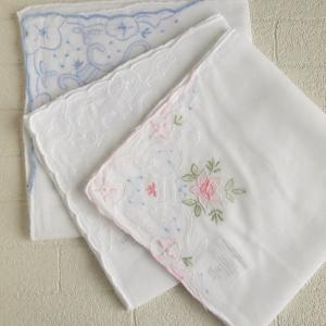 aurora スワトー刺繍スクエアハンカチ 汕頭 スワトウ花嫁 結婚式 婦人