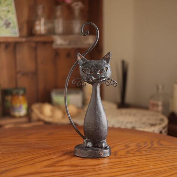 オブジェ 置物 インテリア雑貨 ブリキ リーフエルフ プランター アンティーク雑貨