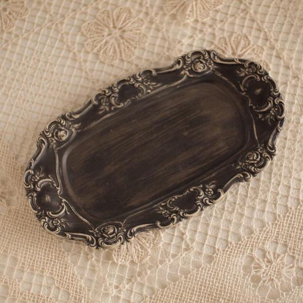 クラシックトレイ　ジュエリートレー　ブラック　アンティーク調