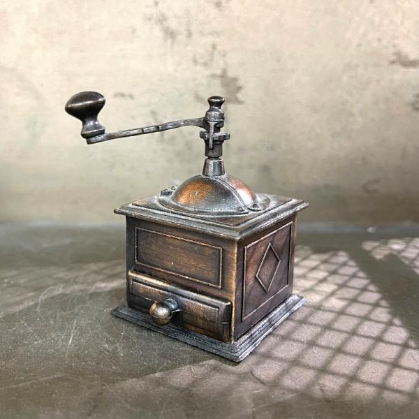 アンティーク シャープナー 鉛筆削り オブジェ ミニチュア コーヒーミル