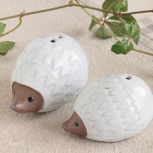 アンティーク調 Cantine ソルト＆ペッパーセット◇陶器◇塩 胡椒