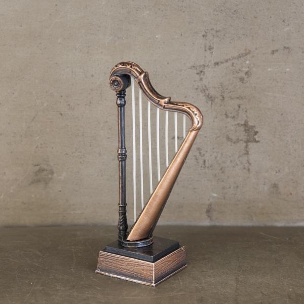 アンティーク シャープナー 鉛筆削り オブジェ ミニチュア ハープ