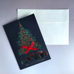 グリーティングカード レース アンティーク調 2種類 : 雑貨屋カンフィ