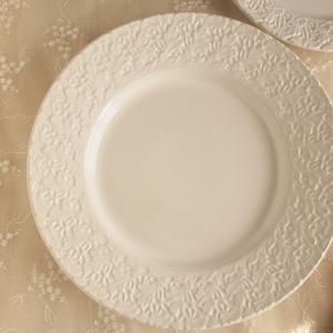 【未使用新品】Mateus マテュース　レース　ホワイト　プレート　皿 4枚 プレート 皿 北欧食器 マテュース レース 25cm アンティーク調