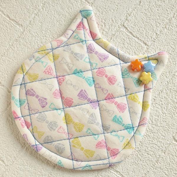 セール！40%OFF！ 鍋つかみ キャット ハンドメイド　ポットマット