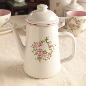 アンティーク・イマン imane スカーレットローズ コーヒーポット 1L