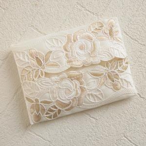 ポケットティッシュカバー　シャンパーニュローズ おしゃれ