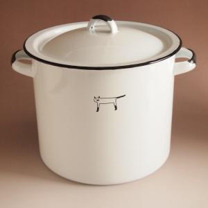 ホーロー ライス缶 ライスストッカー 米びつフラワー 8kg : 雑貨屋