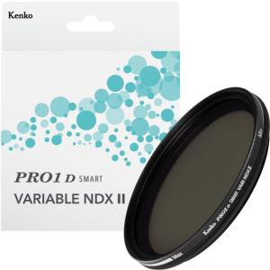 カメラ用フィルター ケンコー(Kenko) 可変NDフィルター PRO1D smart バリアブル NDX II 82mm ND3~32 X状ムラなし ND3~