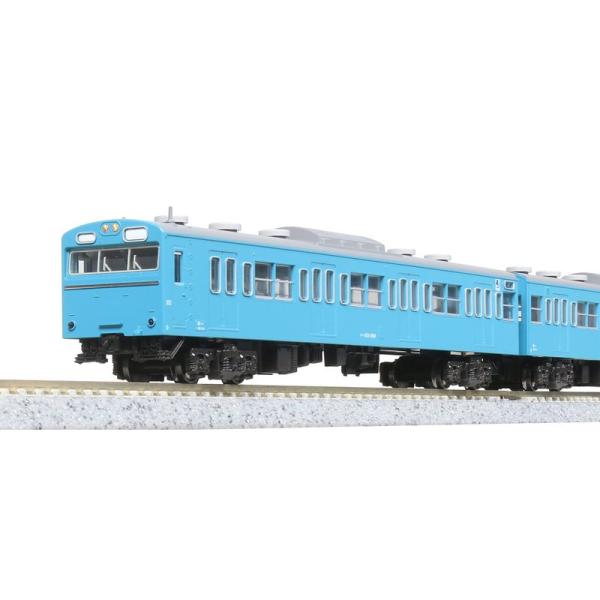 鉄道模型 KATO Nゲージ 103系 スカイブルー 4両セット 10-1743A 青 電車